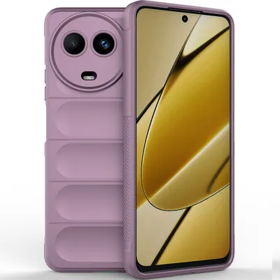Produktbild von Handyhülle für Realme 11 5G Weich TPU Silikon Stossfest Anti-rutsch Hülle Lila