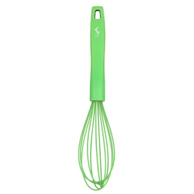 Produktbild von Schmaler Schneebesen, Silikon, 28 cm, grün Smart Tools / Lurch