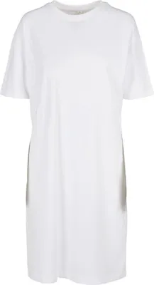 Produktbild von Build Your Brand BY181 | Damen Organic Oversized Slit T-Shirtkleid - Farbe: White - Größe: 5XL