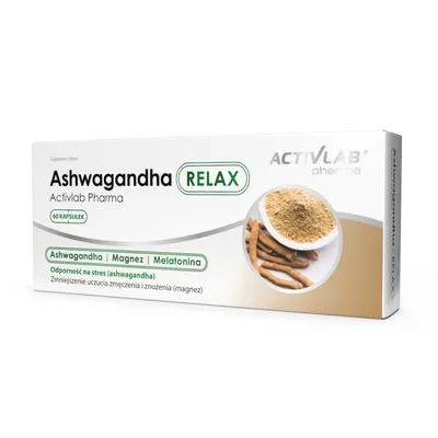 Obrázok produktu pre Activlab Pharma Ashwagandha Relax, 60 kapsułek