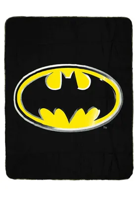 Produktbild von Batman Symbol Logo Polar Fleece Decke Kinder Kuscheldecke Tagesdecke 100 x 140