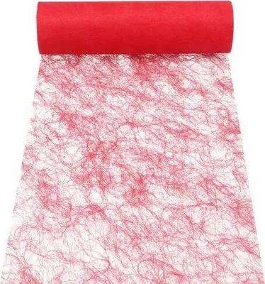Produktbild von 8 Rollen Dekoband "Sizoflor" 25 m x 30 cm rot