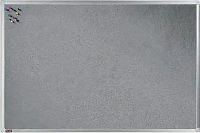 Obrázek produktu pro dots Pinnwand 90.0 x 60.0 cm Textil grau