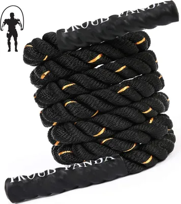 Produktbild von Schwere, gewichtete Springseile für Fitness - 0,9kg/1,4kg/2,3kg - Trainingsseile für Erwachsene für Männer und Frauen - Ganzkörpertraining im Fitnessstudio