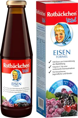 Immagine prodotto di Rotbäckchen Formula ferro vitale 450ml