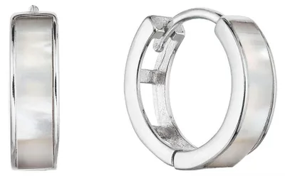 Image de Charmantes boucles d'oreilles rondes avec perles 11428.1