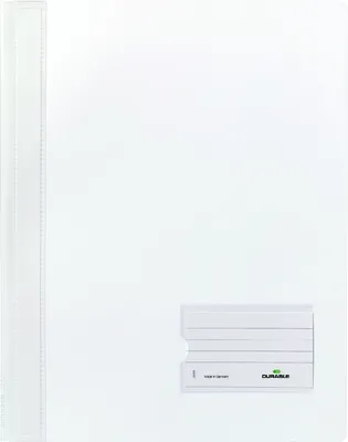 Produktbild von DURABLE Schnellhefter DURALUX® A4+ transluzent 25 ST 268002