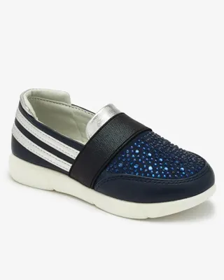 Produktbild von Marineblaue Kinder-Slipper Ciarala - Footwear, Größe 28