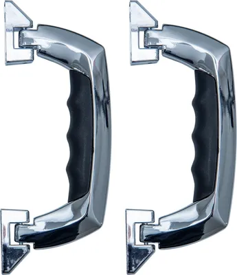 Produktbild von HMF 14970-09 Koffergriff 2er Set, 19 x 7,5 cm, silber