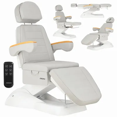 Produktbild von Elektrische Kosmetikliege für Kosmetikstudio Pediküre verstellbar 3 Motoren Marcel