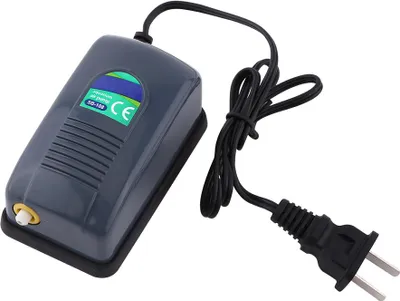 Produktbild von Langlebige Luftpumpe für Aquarien, Sauerstoff, ungiftig, für Aquarien sicher, geräuscharm, für Heimschildkröten