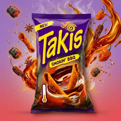 Productafbeelding van Takis Smokin' BBQ, 100 gram