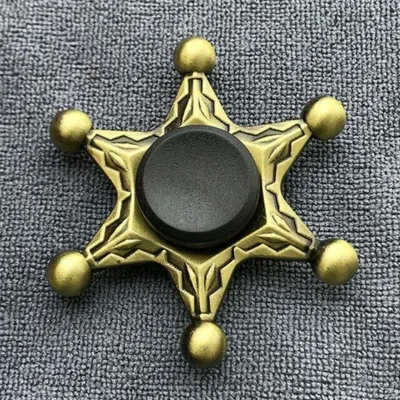Zdjęcie produktu dla Tinisu Fidget Spinner Top antystresowy tęczowy metalowy palec ADHD