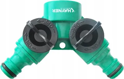 Zdjęcie produktu dla Przyłącze na kran 3/4 Rozdzielacz adapter do wody ogrodowy Khayner K6D