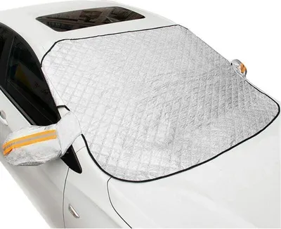 Produktbild von Windschutzscheibenabdeckung – Mit 9 Magnetkanten – Verstärkte Lagen – Extra groß – Winterschutz für Autos