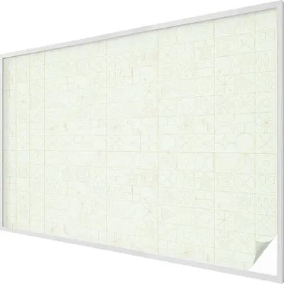 Obrázok produktu pre Vitrážová fólia na okno - 146x200 cm - vitrážový vzor - nepriehľadná dekoratívna fólia na ochranu súkromia - samolepiaca, UV ochrana - geometrická mozaika