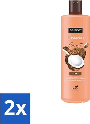 Produktbild von Sence - Kokosnuss - Shampoo - Pflegend - 400 ml - Vorteilspackung - Vorteilspack - 2 Stücke