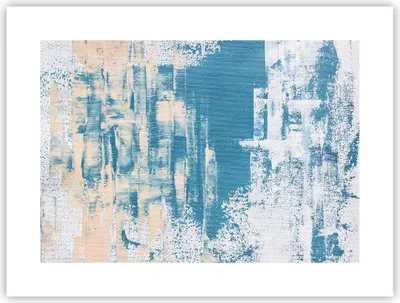 Produktbild von Poster - Poster ohne Rahmen - Blau Farben Hintergrund - 40x30 cm - Wand Bild - Wanddeko - Wandbilder - Kunstposter - Wandposter - Bilder - Kunstdruck - Wanddekoration - Wandbild - P2XAA40x30-5062