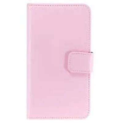 Produktbild von Book Case Handyhülle für Samsung Galaxy S5 Pink Künstliches Leder Tasche Schutz