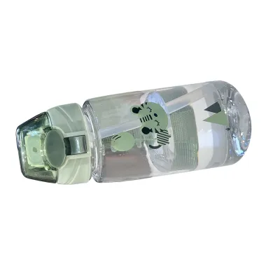 Produktbild von Kinder-Wasserflasche,Kleinkinder-Wasserflasche,Tragbarer Wasserbecher,Wasserflasche mit Strohhalm,Kinder-Strohhalm-Flasche,Sport-Wasserbecher