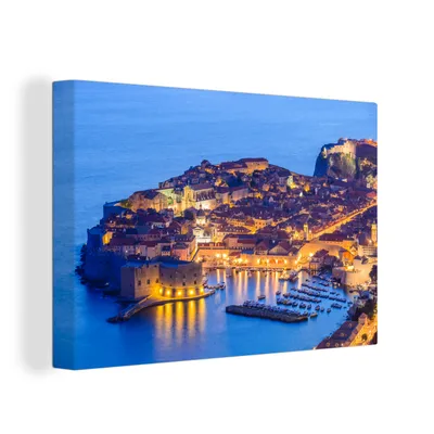 Obrázek produktu pro OneMillionCanvasses® Malba na plátně Nástěnná malba na plátně - Dubrovník Chorvatsko - 150x100cm