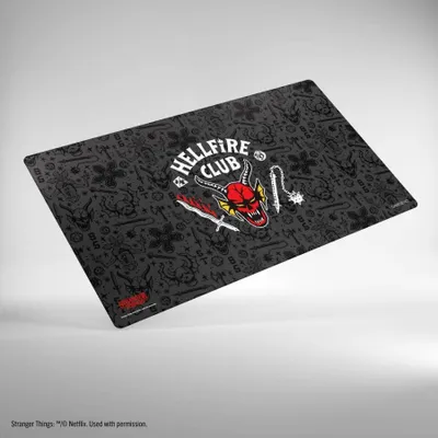 Zdjęcie produktu dla Mata do gier Stranger Things - Hellfire Club Prime Playmat