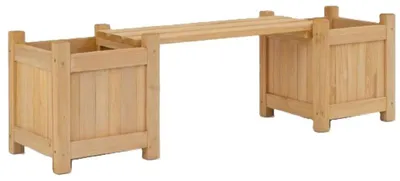 Obrázek produktu pro Sada truhlíku s lavicí GT4619NA, 105 x 26,5 x 29,5 cm, prírodní