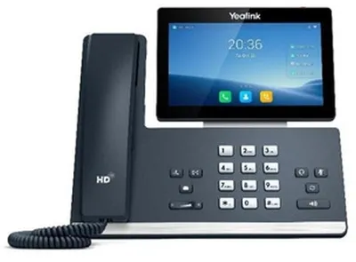Produktbild von Yealink SIP-T58W, IP-Telefon, Grau, Kabelgebundenes Mobilteil, Im Band, Außerhalb des Bandes, SIP-Info, 1000 Eintragungen, LCD