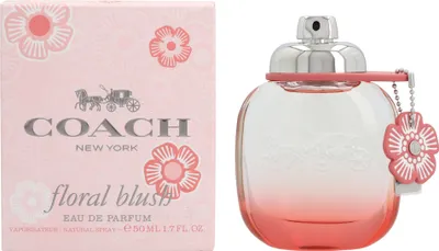 Produktbild von Coach Floral Blush, Frauen, 50 ml, Grapefruit, Pfirsich, Pfingstrose, Moschus, Weißes Holz, Spray