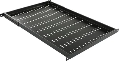 Immagine prodotto di Lanview RAS805BL. Colore del prodotto: Nero, Capacità massima di peso: 50 kg, Capacità rack: 1U. Larghezza: 483 mm, Profondità: 525