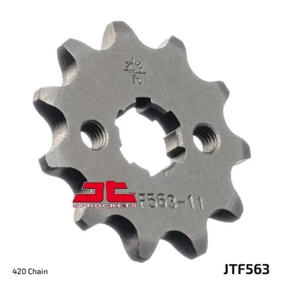 Produktbild von JTSPROCKETS Kettenritzel JTF563.14 vorne Chromstahl