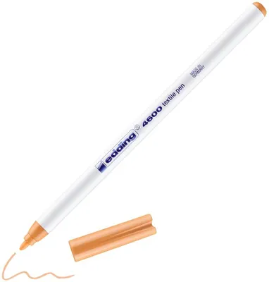 Immagine prodotto di penna tessile edding 4600 arancione chiaro