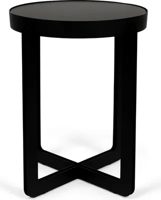 Produktbild von Zuiver Centre Beistelltisch Rund 42,5 cm Schwarz