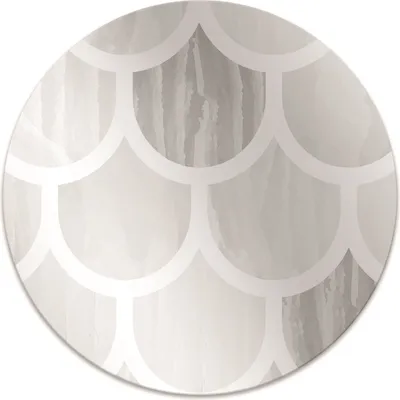 Obrázok produktu pre Okrúhla Podlahová ochranná podložka - Ochranná podložka pod stoličku - Podlahová podložka - 140x100 cm - Hrebenatky