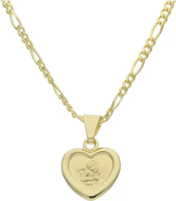 Produktbild von JuwelmaLux Herz Anhänger Schutzengel 333 Gold JL14-02-0369