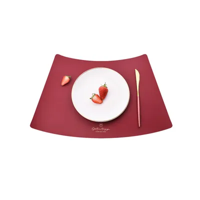 Produktbild von Hitzebeständiges PVC waschbar rutschfeste Tischsets Esstisch Tischsets 5 Stück