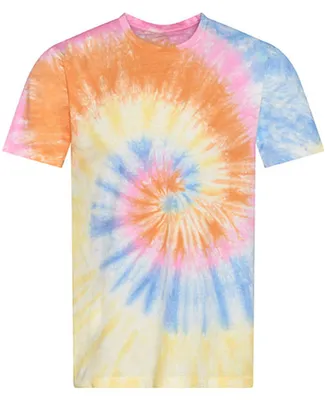 Zdjęcie produktu dla Just Ts JT022 | Tie-Dye Batik T-Shirt - Kolor: Tie-Dye Swirl - Rozmiar: XL