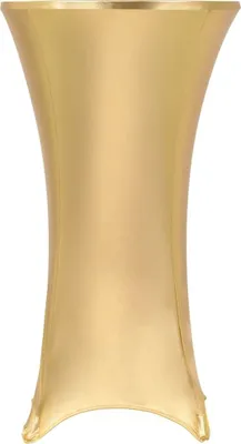 Produktbild von "2026 Promotion" 2 Stück Stretch-Tischdecken Golden 60 cm  - Hussen CC181
