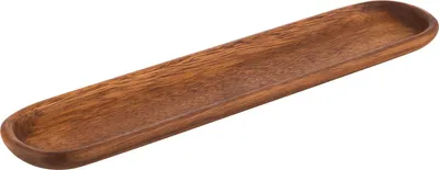 Image de Plateau de service en bois d'acacia - élégant et durable - 1 pièce