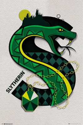 Immagine prodotto di Harry Potter - Poster - Logo Serpeverde