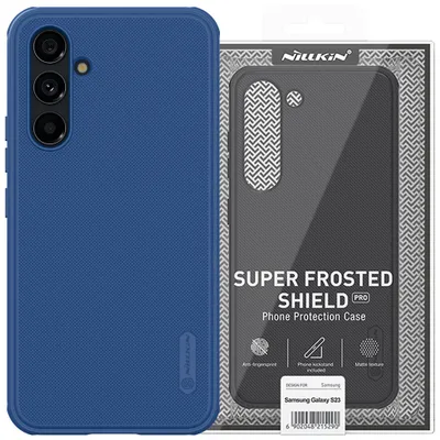 Zdjęcie produktu dla Wzmocnione Etui Nillkin Super Frosted Shield Pro Do Samsung Galaxy S23 Fe - Niebieskie