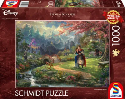 Produktbild von Schmidt Spiele Puzzle Thomas Kinkade, Disney, Mulan, 1000 Teile
