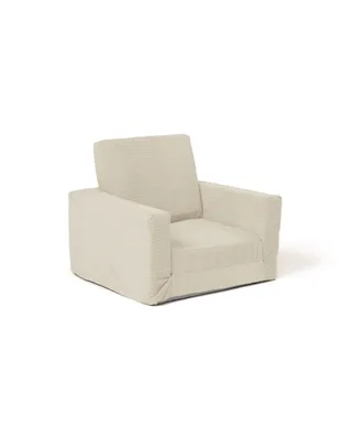 Obrázok produktu pre Rozkladacie kreslo Kids Concept v bielej farbe - 42 x 44 x 38 cm