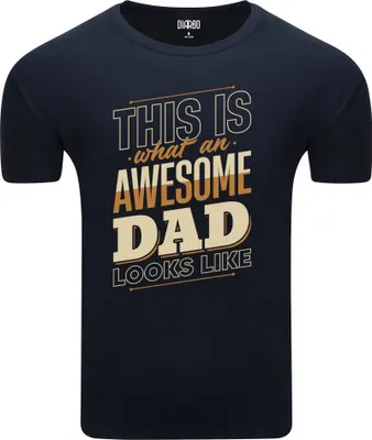 Obrázek produktu pro Diarbo pánské tričko s potiskem great father great father tmavě modré velikost L