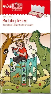 Produktbild von miniLÜK. Deutsch. Exaktes lesen. 1./2. Klasse: Verstehendes Lesen