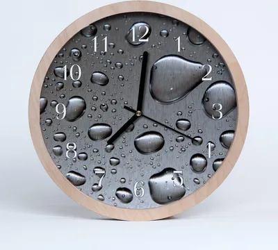 Produktbild von Holzuhr 20fi cm wanduhr - fällt der Natur