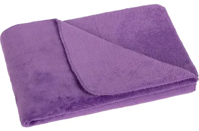 Zdjęcie produktu dla Koc Korall micro - Fioletowy - 75x100