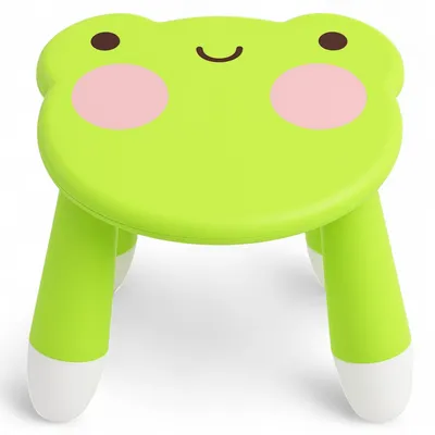 Productafbeelding van Omgoods - Kinderkruk met Dierenmotief - Antislip Stoel voor de Kinderkamer