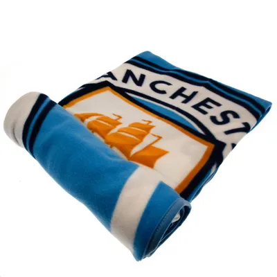 Obrázok produktu pre Oficiálna fleecová deka Manchester City FC z Premier League TA588 (jednotná veľkosť) (nebesky modrá)