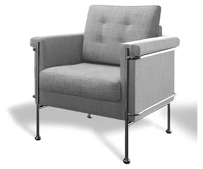 Produktbild von Design Relax Club Sessel Lounge Sofa 1 Sitzer Fernseh Stuhl Polster Couch Stoff
